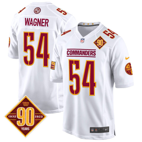 Men's Washington Commanders 90th Anniversary Patch Game Jersey - All Stitched - Image 32