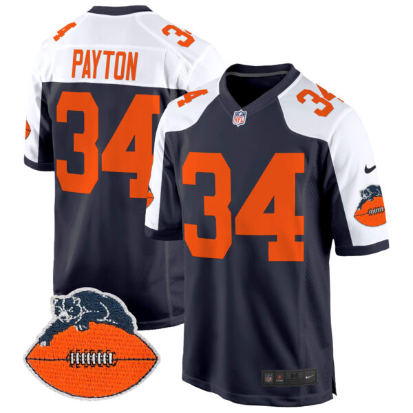 Men's Chicago Bears Throwback Game Jersey - All Stitched - Image 6
