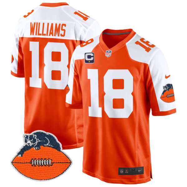 Men's Chicago Bears Throwback Game Jersey - All Stitched - Image 8