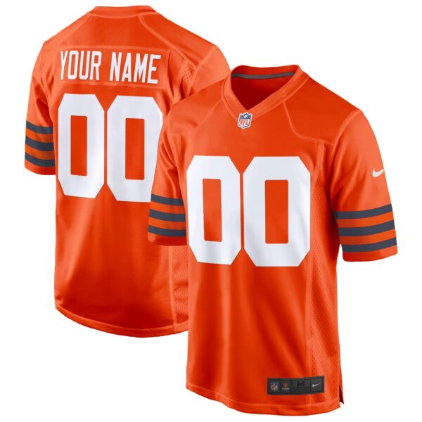 Chicago Bears Throwback Game Custom Jersey - All Stitched - Image 5