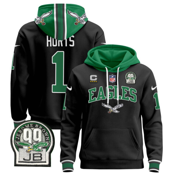 Men's Philadelphia Eagles 2024 Pullover Hoodie V2 - All Stitched - Image 35