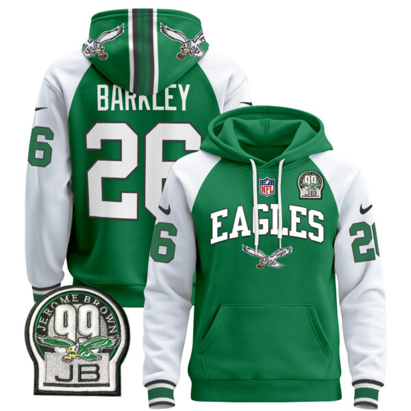 Men's Philadelphia Eagles 2024 Pullover Hoodie V2 - All Stitched - Image 9