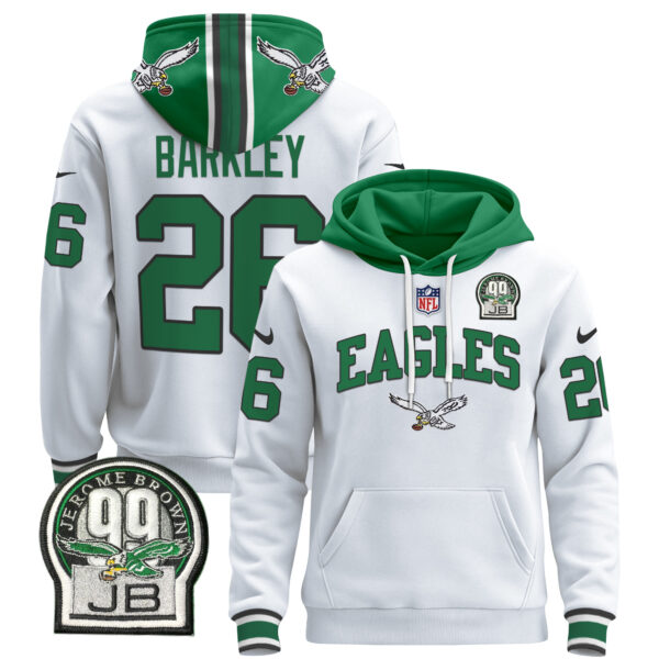 Men's Philadelphia Eagles 2024 Pullover Hoodie V2 - All Stitched - Image 25