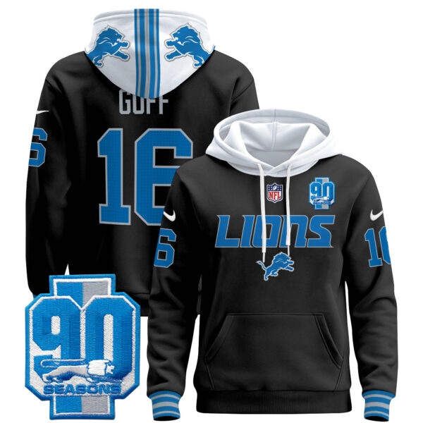 Men's Detroit Lions 2025 Pullover Hoodie V2 - All Stitched - Image 11
