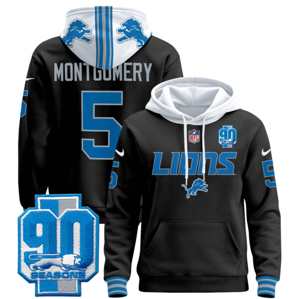 Men's Detroit Lions 2025 Pullover Hoodie V2 - All Stitched - Image 13