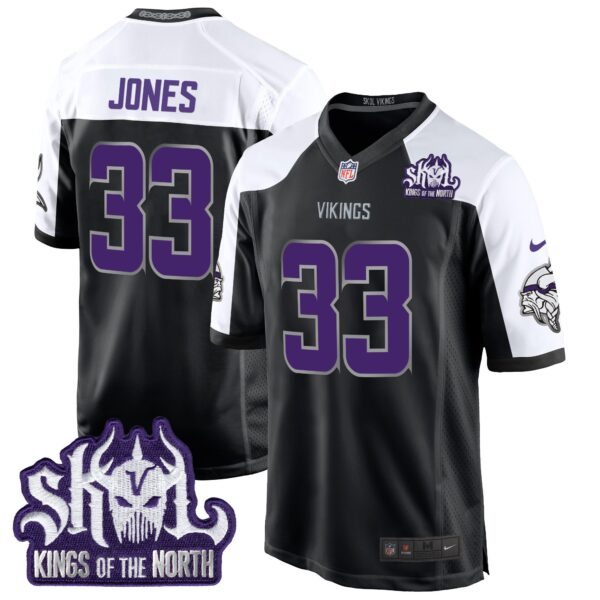 Men's Minnesota Vikings 2024 Winter Warrior Skol Patch Game Jersey - All Stitched - Image 23