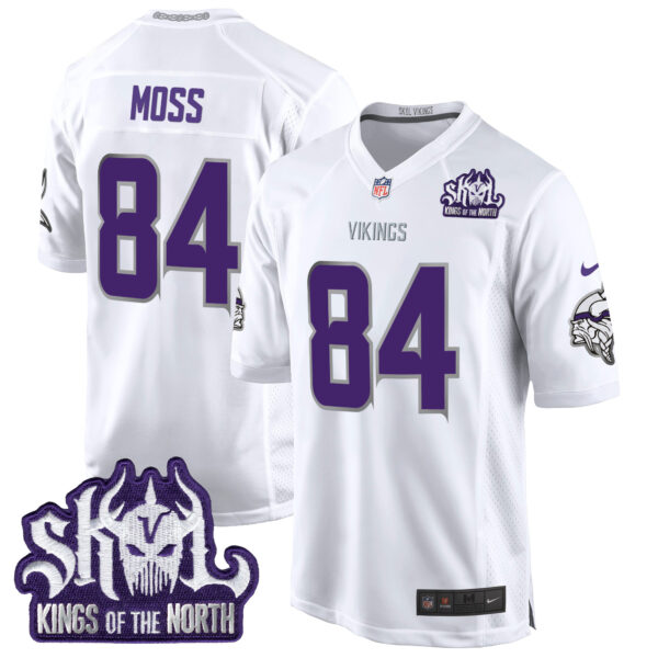 Men's Minnesota Vikings 2024 Winter Warrior Skol Patch Game Jersey - All Stitched - Image 9