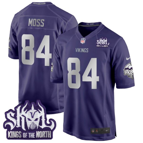 Men's Minnesota Vikings 2024 Winter Warrior Skol Patch Game Jersey - All Stitched - Image 45