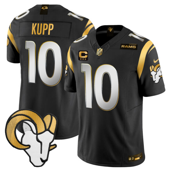 Men's Los Angeles Rams 2024 Gold Vapor Limited Jersey - All Stitched - Image 20