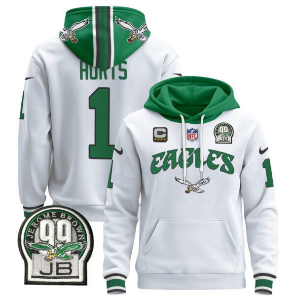 Men's Philadelphia Eagles 2024 Pullover Hoodie V3 - All Stitched - Image 27