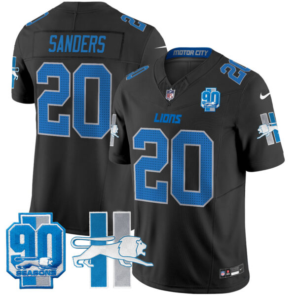 Men's Detroit Lion 1946 Throwback Vapor Limited Jersey - All Stitched - Image 5