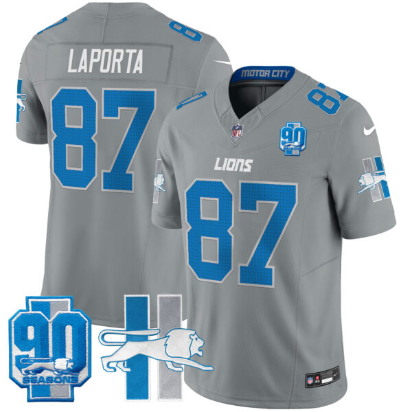Men's Detroit Lion 1946 Throwback Vapor Limited Jersey - All Stitched - Image 27
