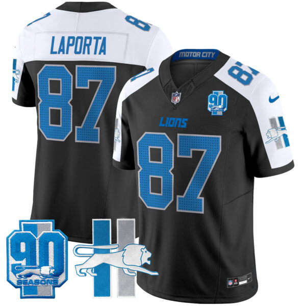 Men's Detroit Lion 1946 Throwback Vapor Limited Jersey - All Stitched - Image 34