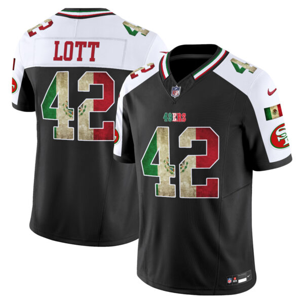 Men's 49ers Mexico Vapor Limited Jersey V4 - All Stitched - Image 49