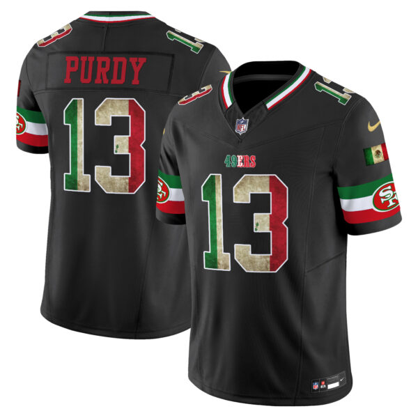 Men's 49ers Mexico Vapor Limited Jersey V4 - All Stitched - Image 34