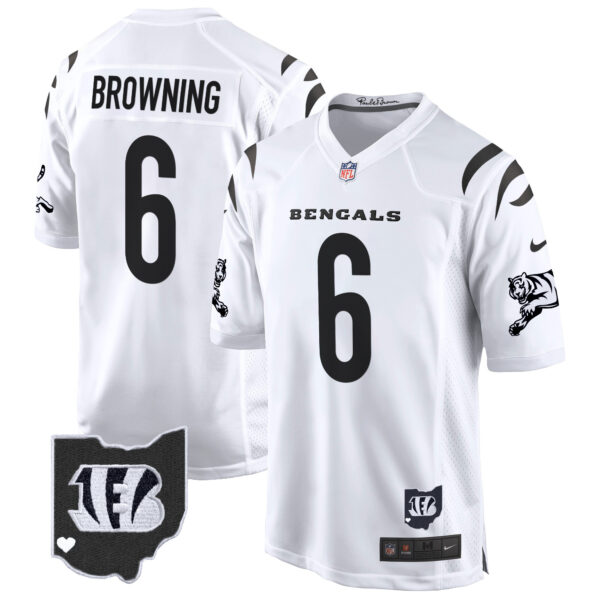 Men's Cincinnati Bengals 2024 Game Jersey - All Stitched - Image 13