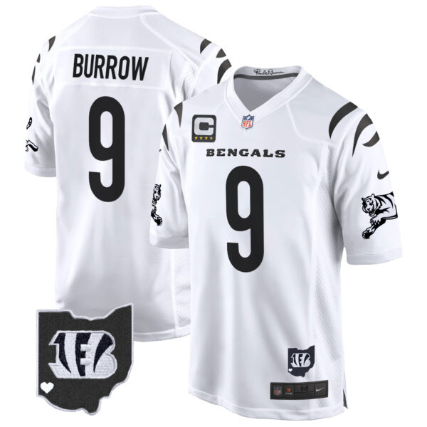 Men's Cincinnati Bengals 2024 Game Jersey - All Stitched - Image 8