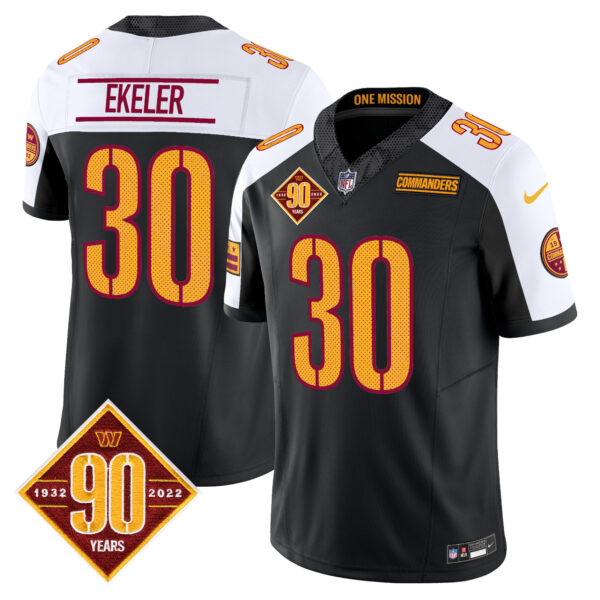 Men's Washington Commanders 90th Anniversary Vapor Limited Jersey V4 - All Stitched - Image 24
