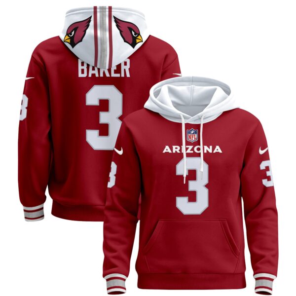 Men's Arizona Cardinals 2024 Pullover Hoodie - All Stitched - Image 30