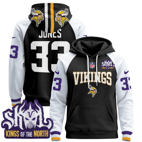 Men's Minnesota Vikings 2025 Pullover Hoodie V2 - All Stitched - Image 14