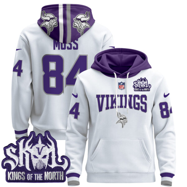 Men's Minnesota Vikings 2025 Pullover Hoodie V2 - All Stitched - Image 45