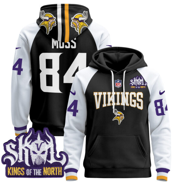 Men's Minnesota Vikings 2025 Pullover Hoodie V2 - All Stitched - Image 18