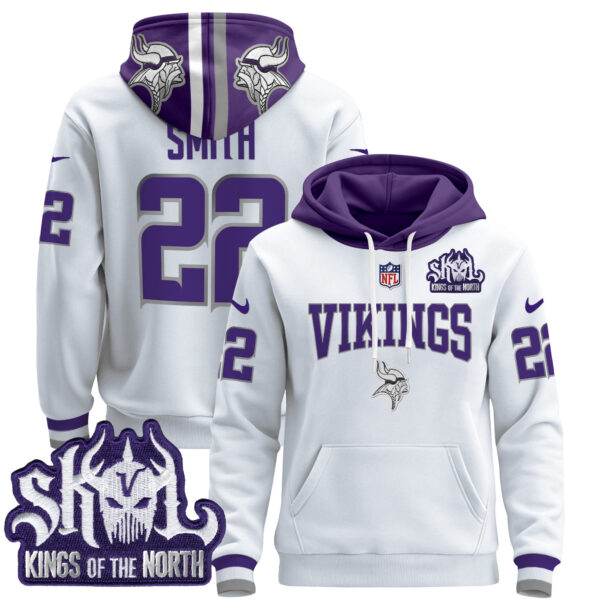 Men's Minnesota Vikings 2025 Pullover Hoodie V2 - All Stitched - Image 43