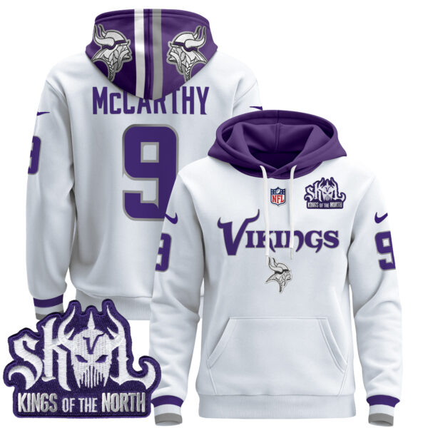 Men's Minnesota Vikings 2025 Pullover Hoodie V3 - All Stitched - Image 37