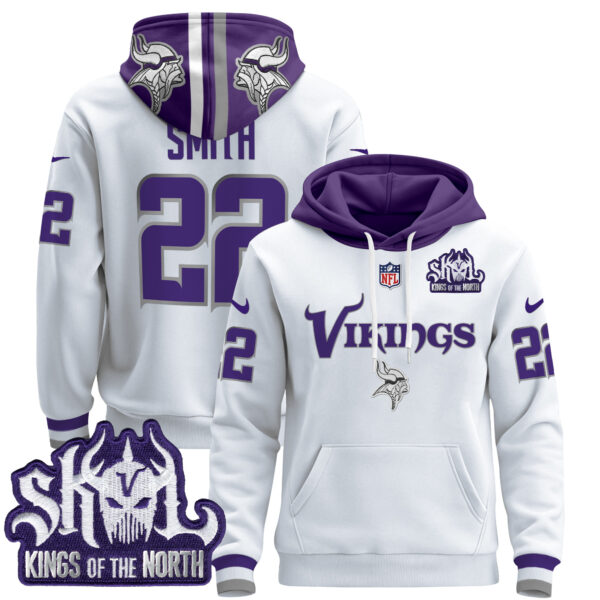 Men's Minnesota Vikings 2025 Pullover Hoodie V3 - All Stitched - Image 43