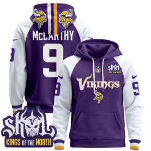 Men's Minnesota Vikings 2025 Pullover Hoodie V3 - All Stitched