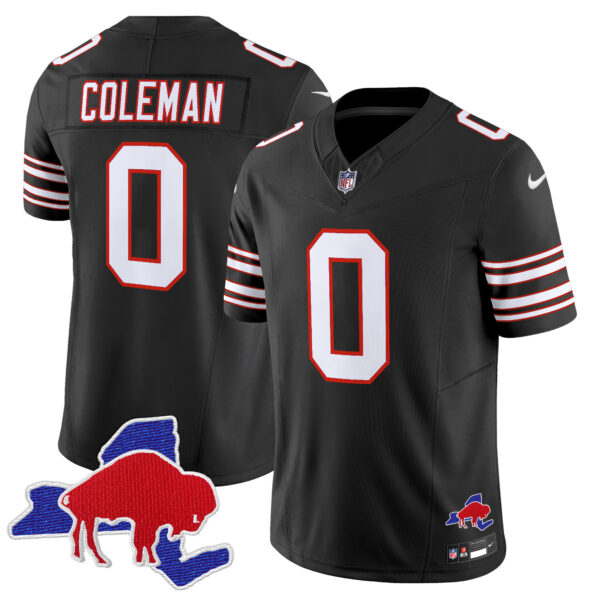 Men's Bills Throwback 2024 Vapor Limited Jersey - All Stitched - Image 15