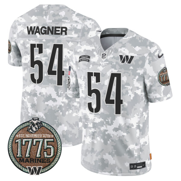Men's Commanders 2024 Salute to Service Establishment Year Patch Vapor Limited Jersey - All Stitched - Image 4