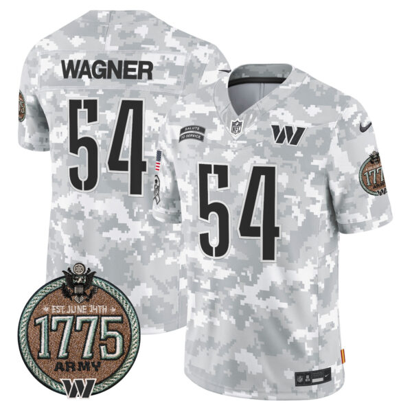 Men's Commanders 2024 Salute to Service Establishment Year Patch Vapor Limited Jersey - All Stitched - Image 13