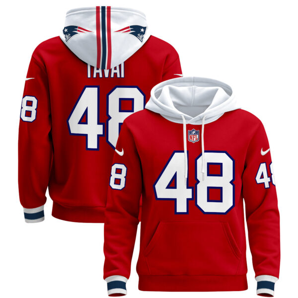 Men's New England Patriots 2024 Pullover Hoodie - All Stitched - Image 18