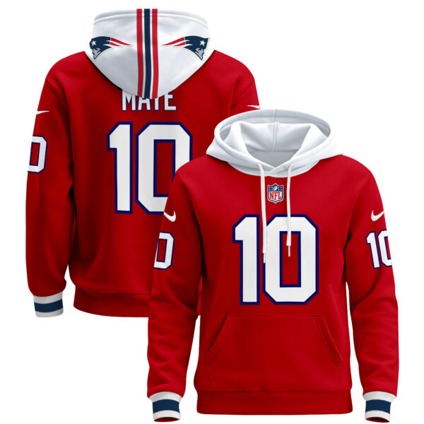Men's New England Patriots 2024 Pullover Hoodie - All Stitched - Image 15