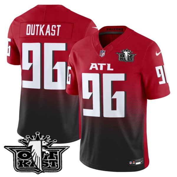 Men's Outkast x Atlanta Falcons 2024 Vapor Limited Jersey V2 - All Stitched - Image 43