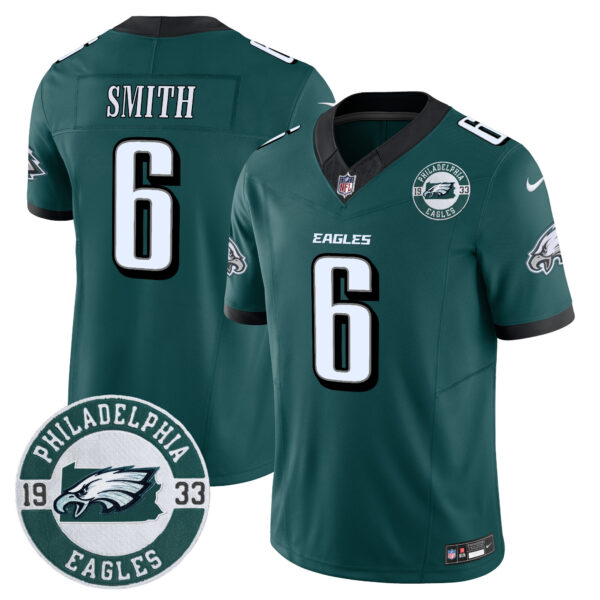 Men's Eagles 2024 Vapor Limited Jersey - Est. 1933 Patch - All Stitched - Image 5