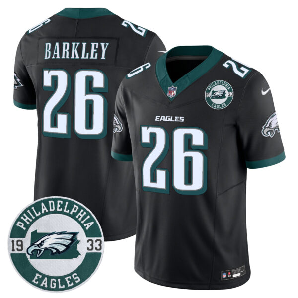 Men's Eagles 2024 Vapor Limited Jersey - Est. 1933 Patch - All Stitched - Image 17