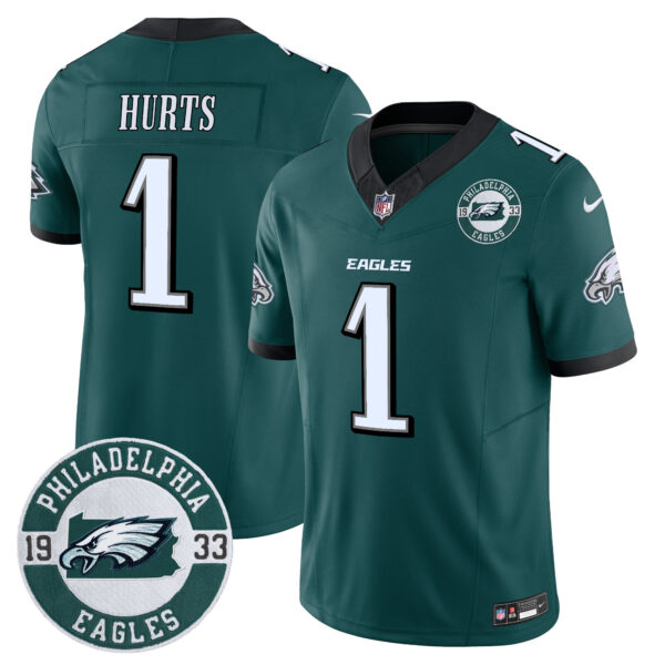 Men's Eagles 2024 Vapor Limited Jersey - Est. 1933 Patch - All Stitched - Image 3