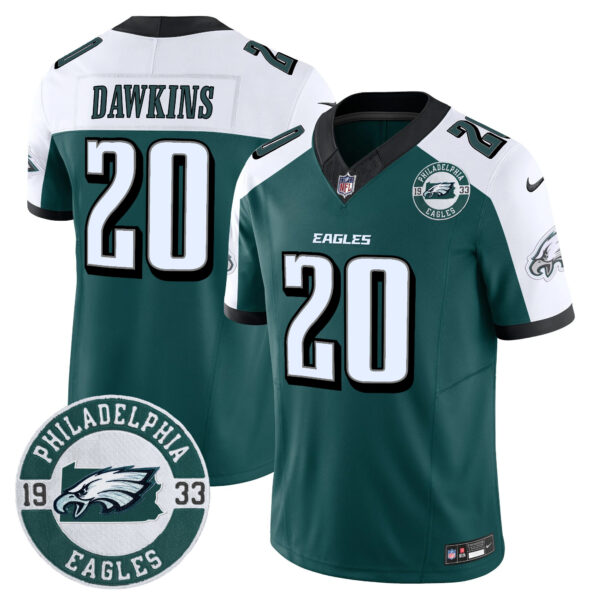 Men's Eagles 2024 Vapor Limited Jersey - Est. 1933 Patch - All Stitched - Image 32