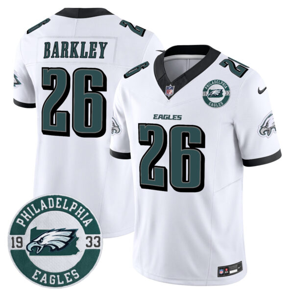 Men's Eagles 2024 Vapor Limited Jersey - Est. 1933 Patch - All Stitched - Image 9