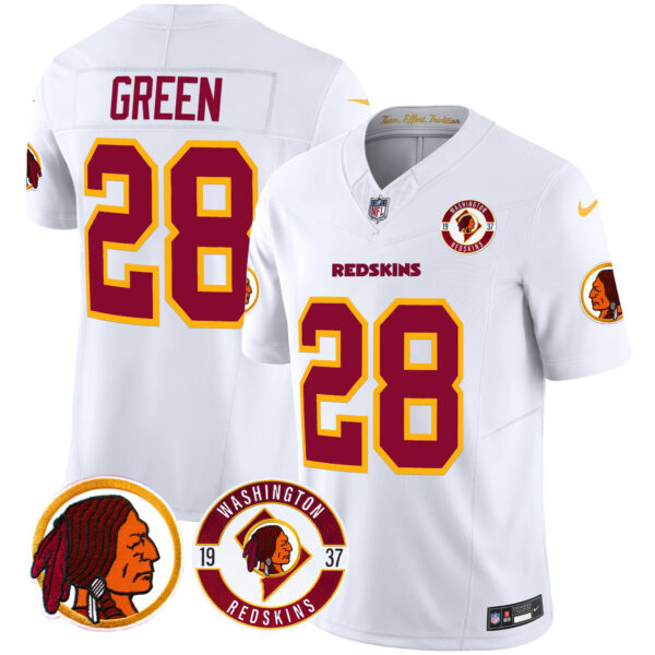 Men's Washington Redskins 2024 Vapor Limited Jersey - Est. 1937 Patch - All Stitched - Image 43