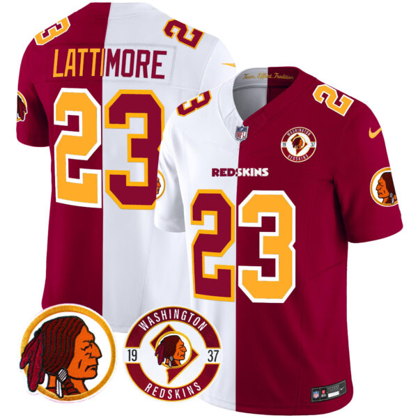 Men's Washington Redskins 2024 Vapor Limited Jersey - Est. 1937 Patch - All Stitched - Image 53