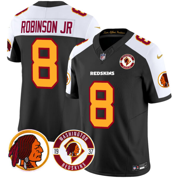 Men's Washington Redskins 2024 Vapor Limited Jersey - Est. 1937 Patch - All Stitched - Image 11