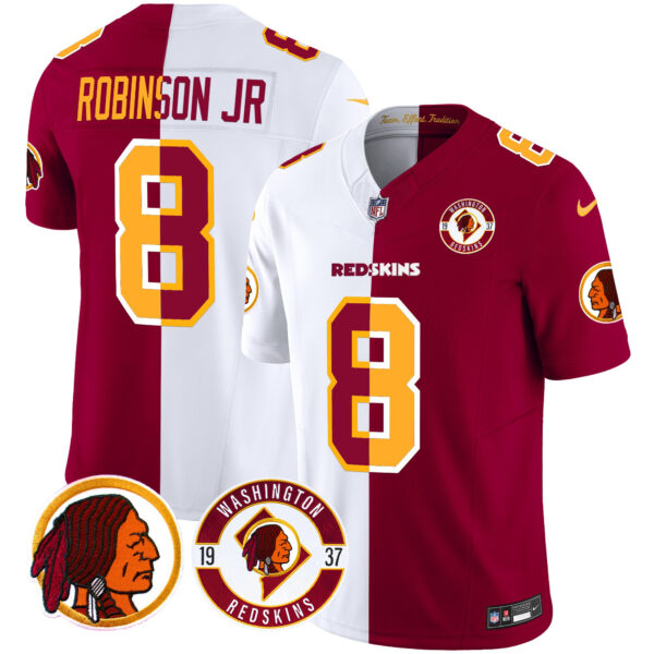 Men's Washington Redskins 2024 Vapor Limited Jersey - Est. 1937 Patch - All Stitched - Image 47