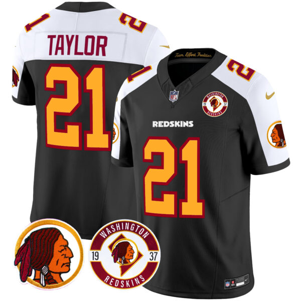 Men's Washington Redskins 2024 Vapor Limited Jersey - Est. 1937 Patch - All Stitched - Image 15