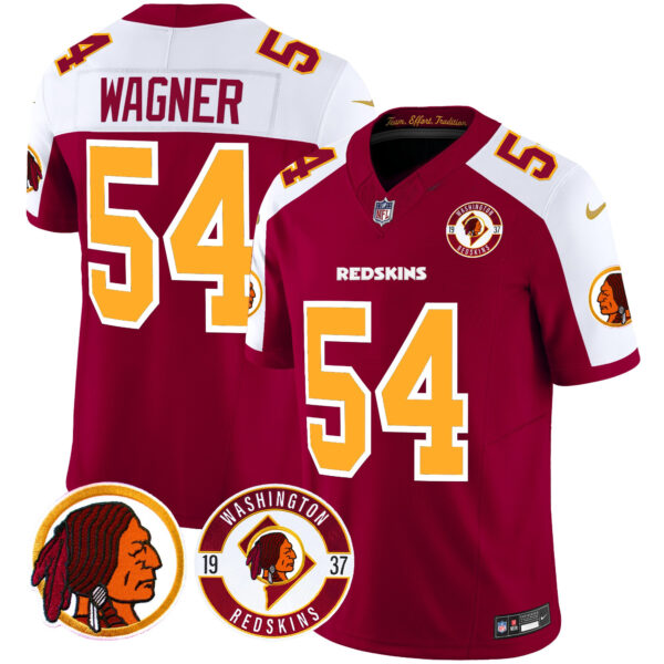 Men's Washington Redskins 2024 Vapor Limited Jersey - Est. 1937 Patch - All Stitched - Image 5
