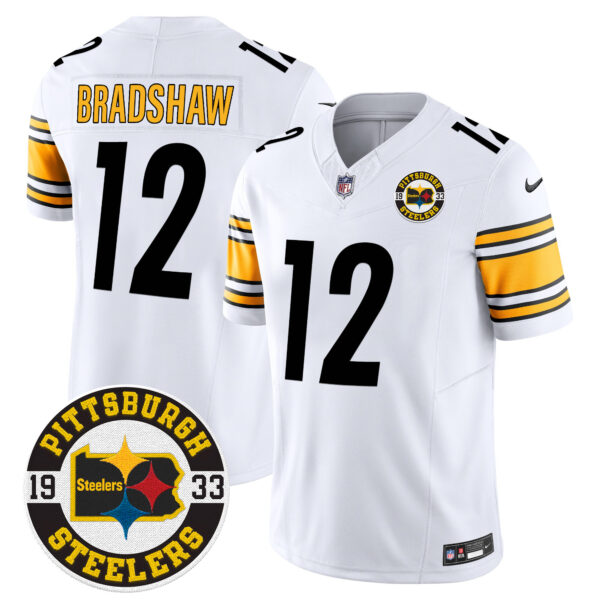 Men's Steelers 2024 Vapor Limited Jersey - Est 1933 Patch - All Stitched - Image 33