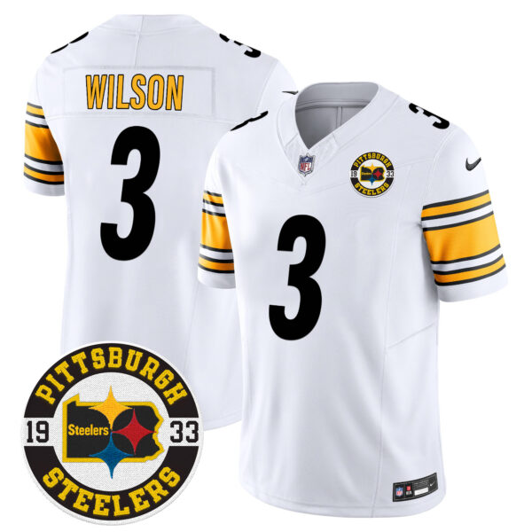 Men's Steelers 2024 Vapor Limited Jersey - Est 1933 Patch - All Stitched - Image 36