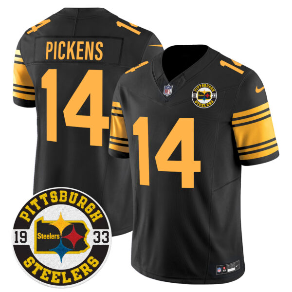 Men's Steelers 2024 Vapor Limited Jersey - Est 1933 Patch - All Stitched - Image 48